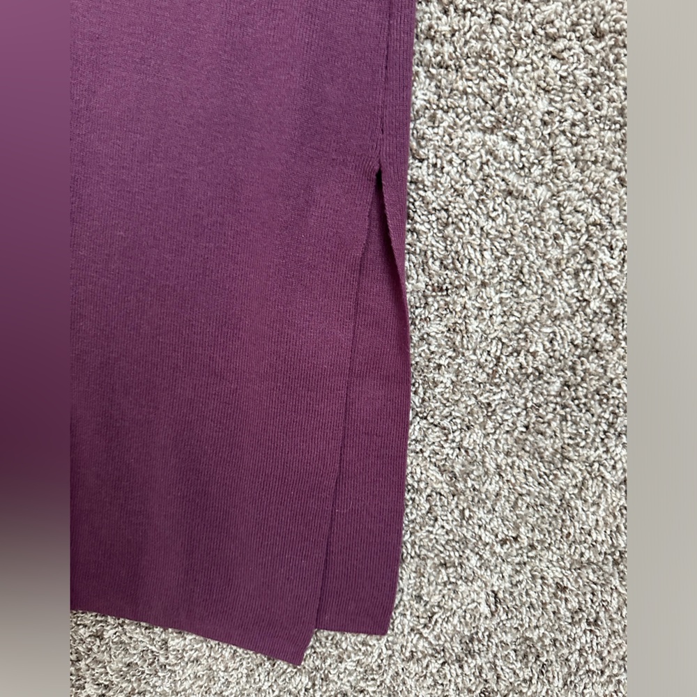 Loft Mock Neck Midi Sweater Dress - Picture 2 of 10
